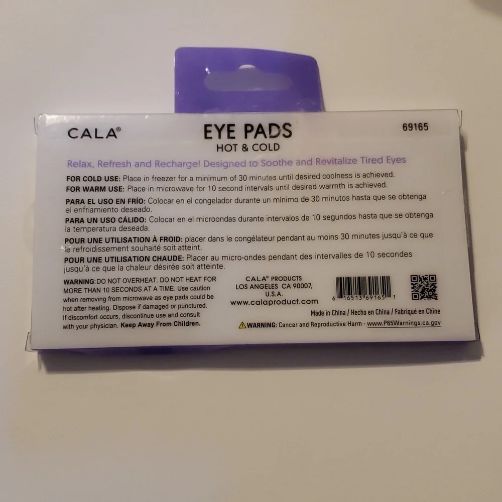 CALA HOT & COLD GEL EYE PADS (BUTTERFLY)
